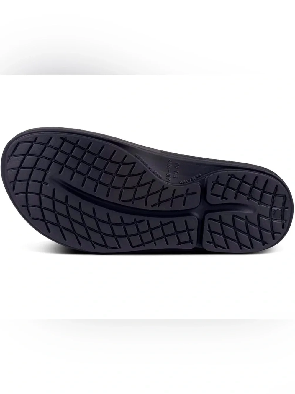 OOFOS Unisex OOahh Recovery Slide Sandals Women's-7, Men's-5, Black. New